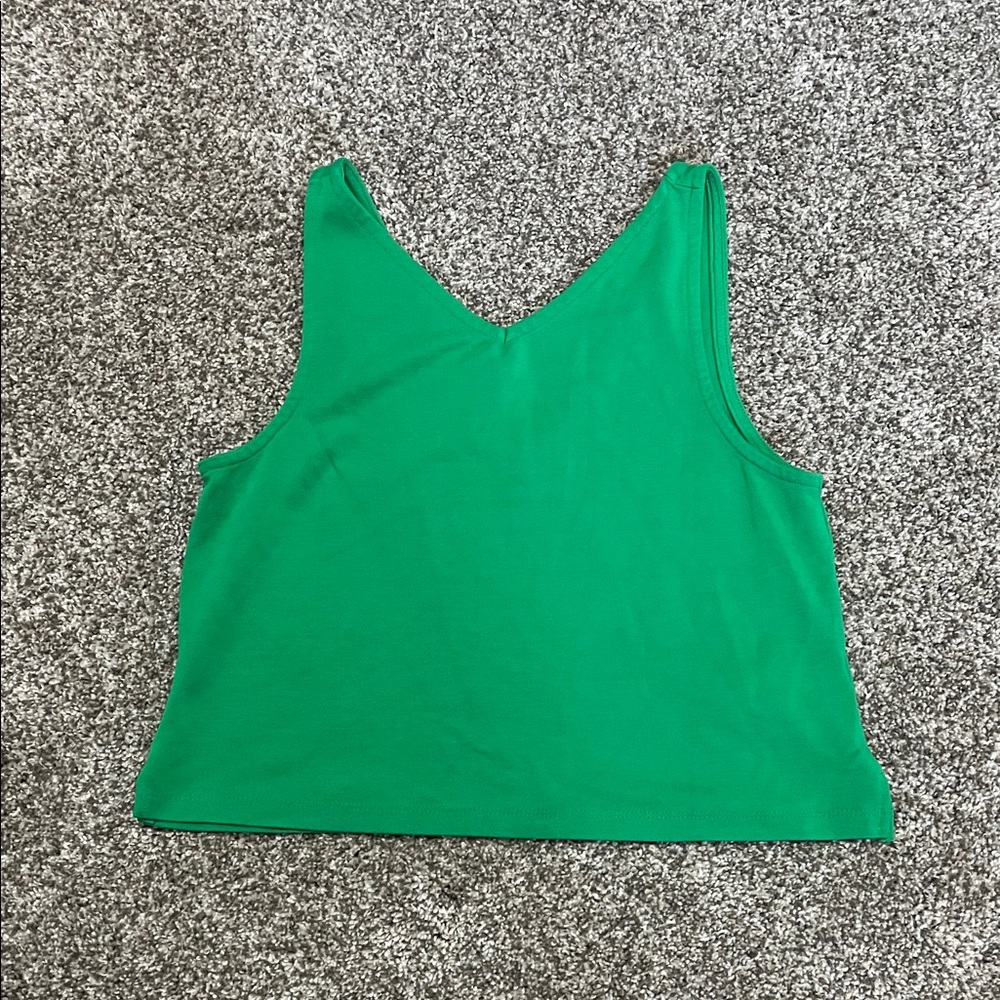 Maeve Vibrant Green Tank Top